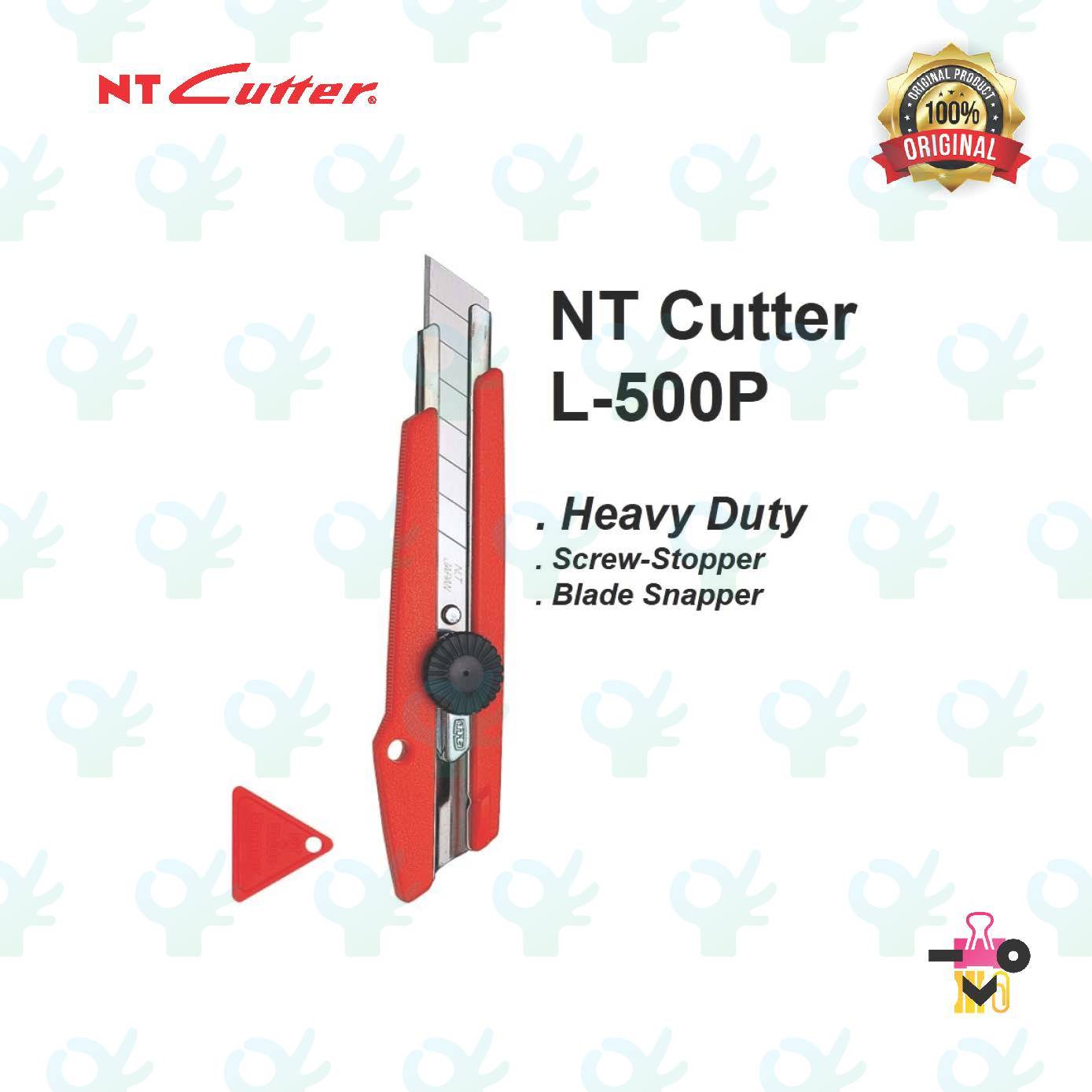 Ofiskita NT Cutter Basic L Cutter Red 75MM X 215MM X 27MM (L500P)